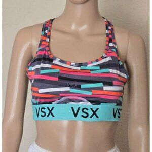Victoria’s Secret VSX Racerback Sports Bra multicolor Size L